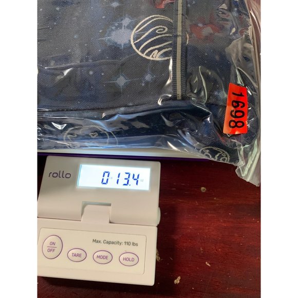 Lands End Kids Teenagers Space Galaxy Blue Back Pack - Picture 12 of 12